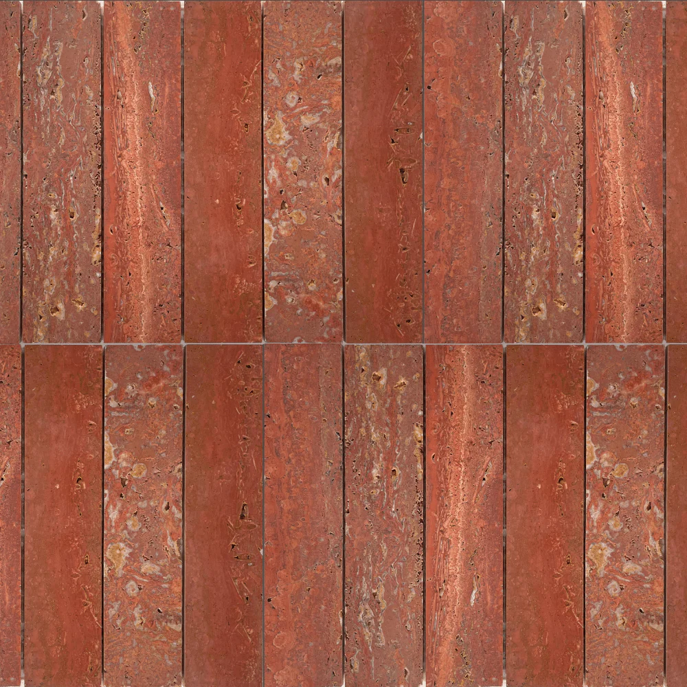 Chateau Brick Red naturstensflise