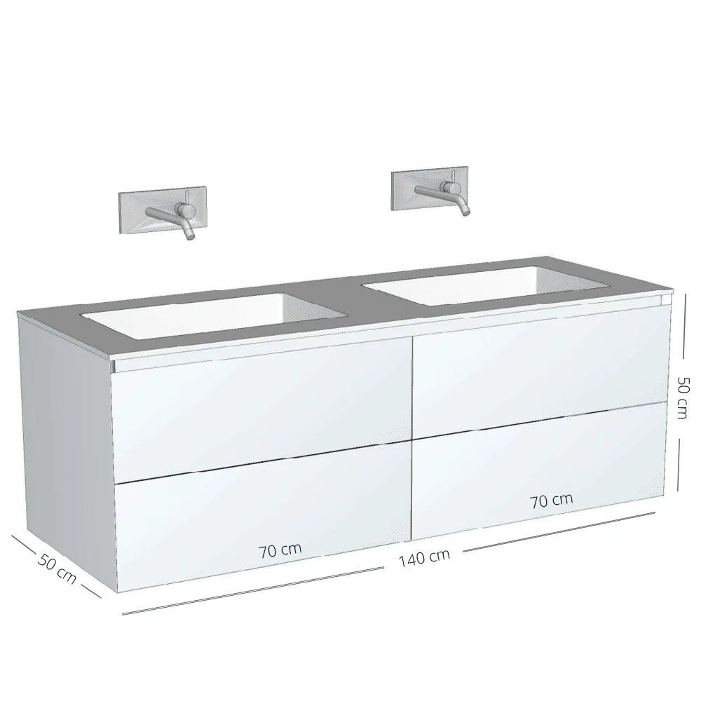 ENZO Just White badmøbel - Image 18