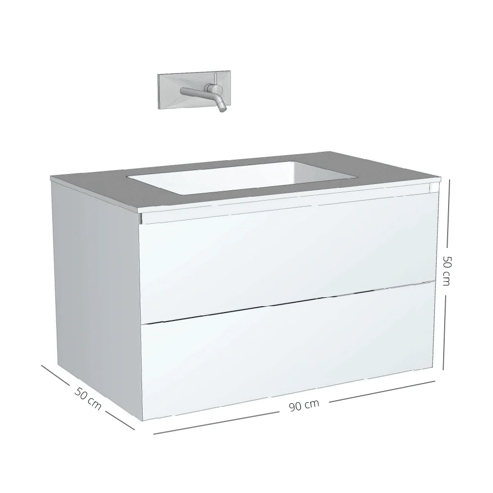 ENZO Just White badmøbel - Image 27