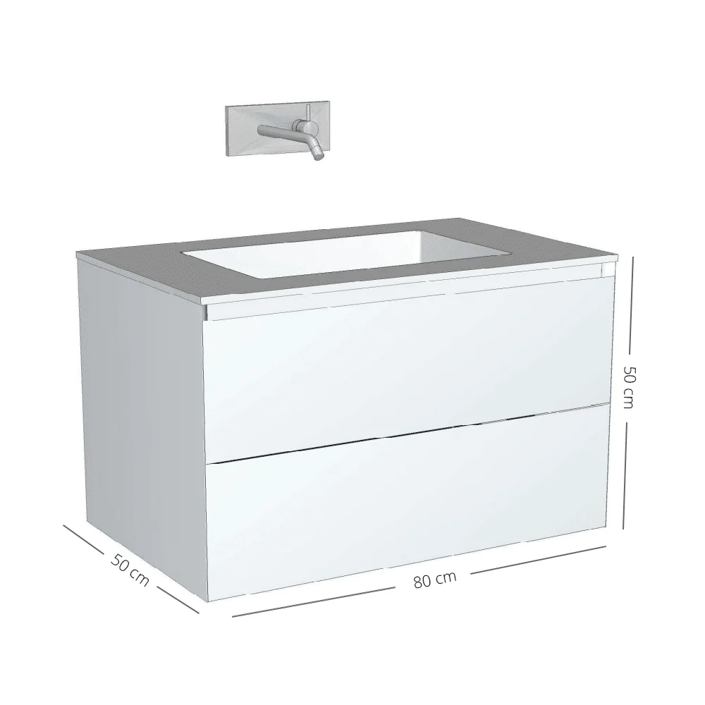 ENZO Just White badmøbel - Image 28
