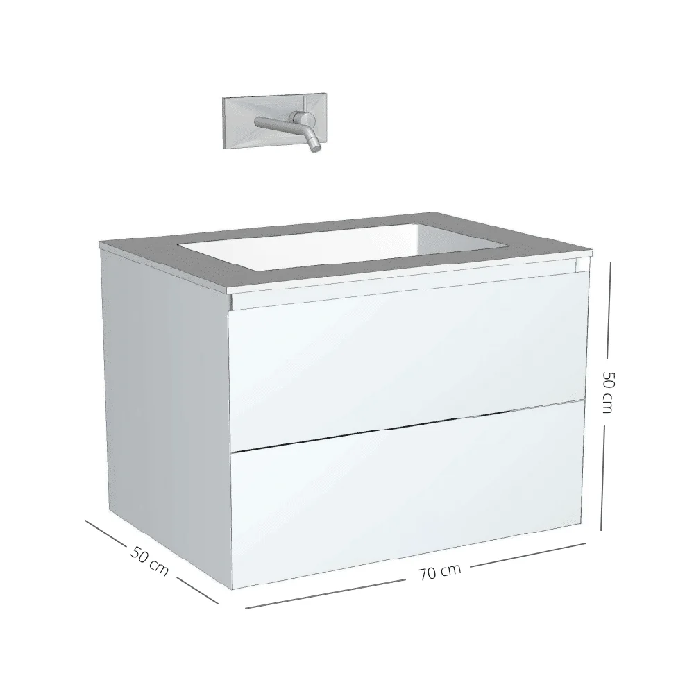 ENZO Just White badmøbel - Image 29