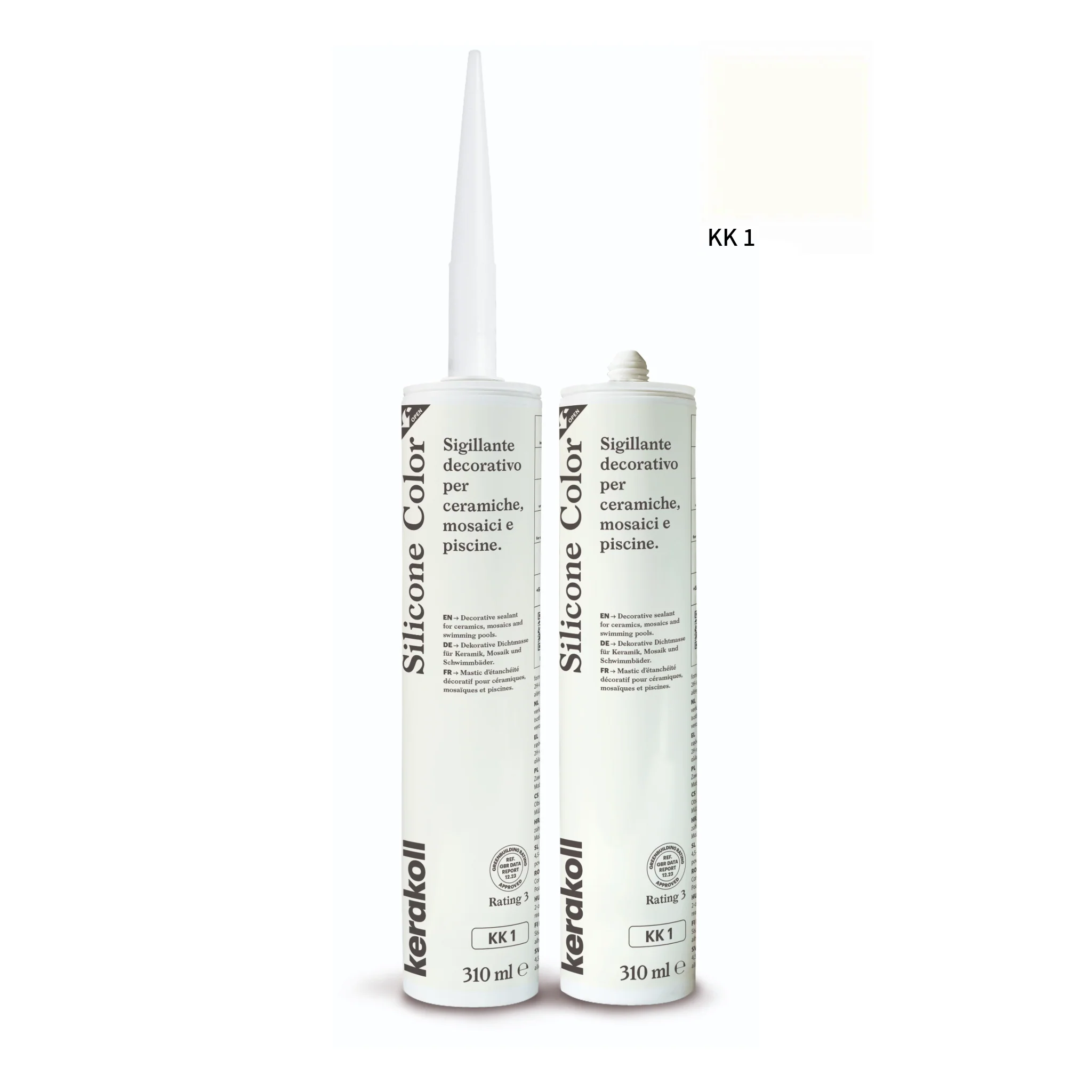 Kerakoll silikone / gummifuge Color i 50 farver - Image 3