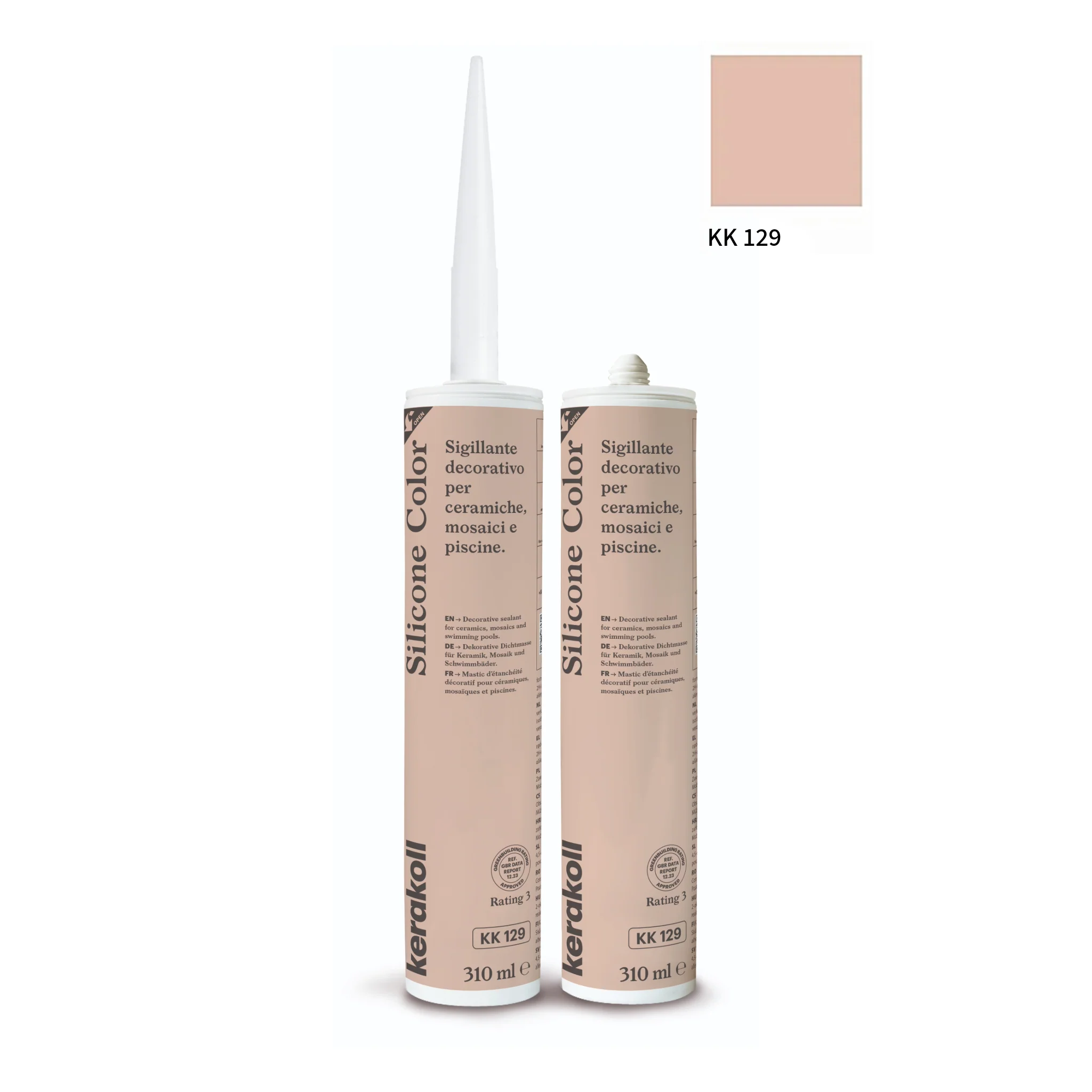 Kerakoll silikone / gummifuge Color i 50 farver - Image 5