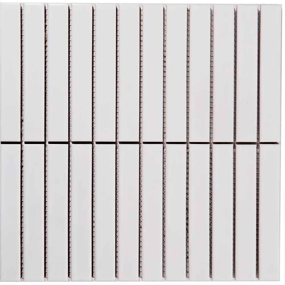 White Glossy Kitkat F mosaik
