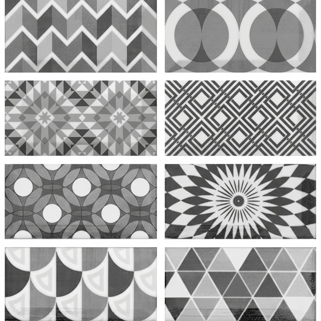 Metro Patchwork - Sort/Hvid - Image 2