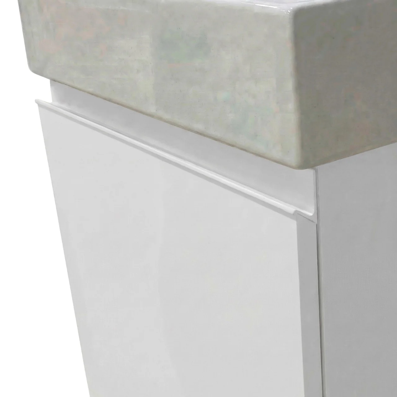 Milano Neve 45 cm Badeværelsespakke – Badmøbel, Spejlskab & Scandtap - Image 47