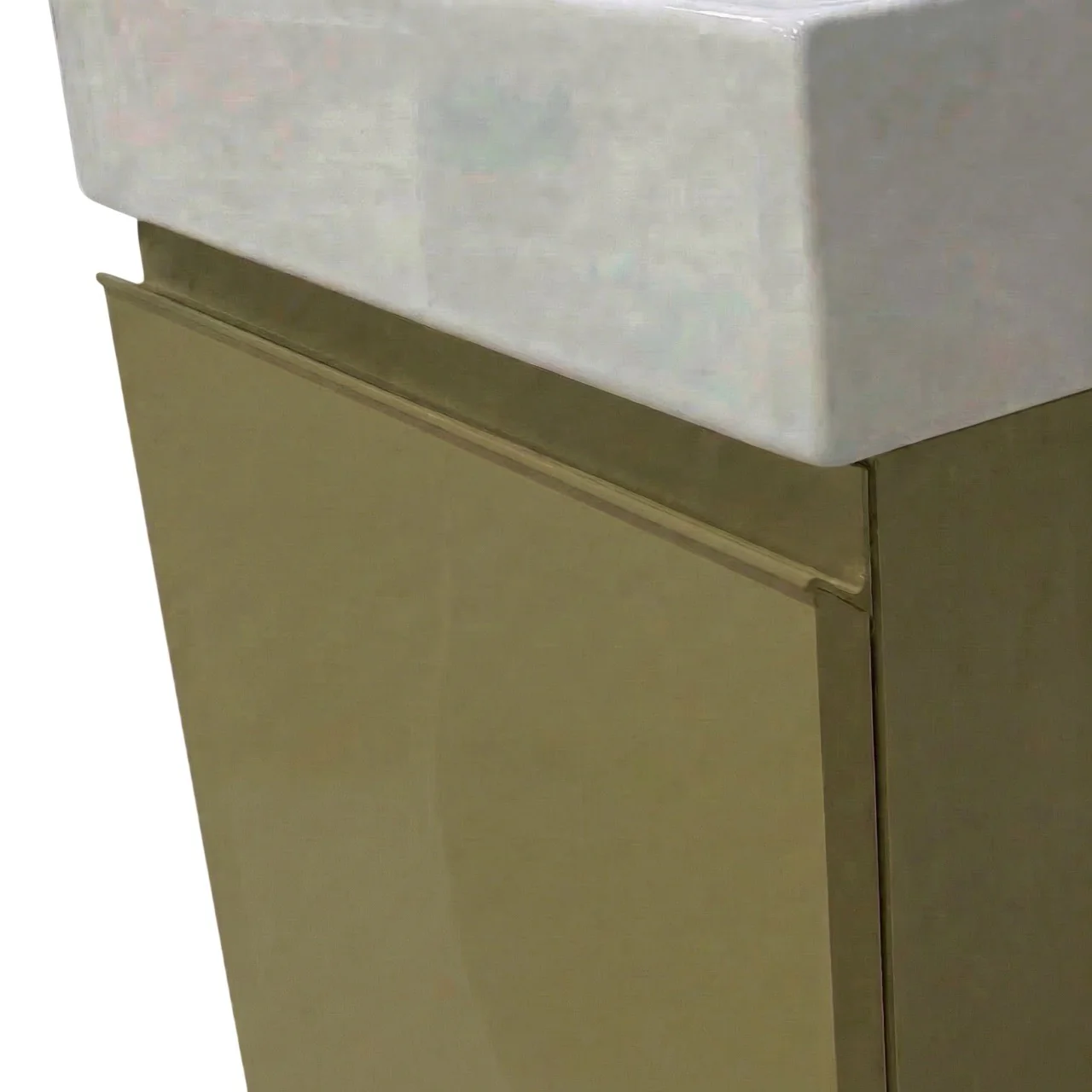 Milano Verde Canna 45 cm Badeværelsespakke – Badmøbel, Spejlskab & Scandtap - Image 23
