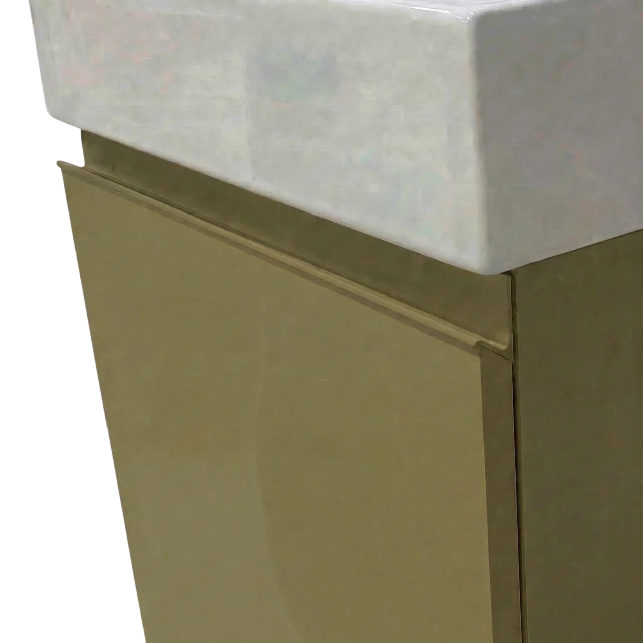 Milano Verde Canna 45 cm Badeværelsespakke – Badmøbel, Spejlskab & Scandtap - Image 55