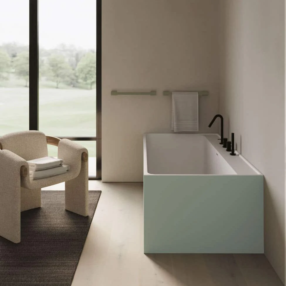 Rimini - On wall badekar - 160×80