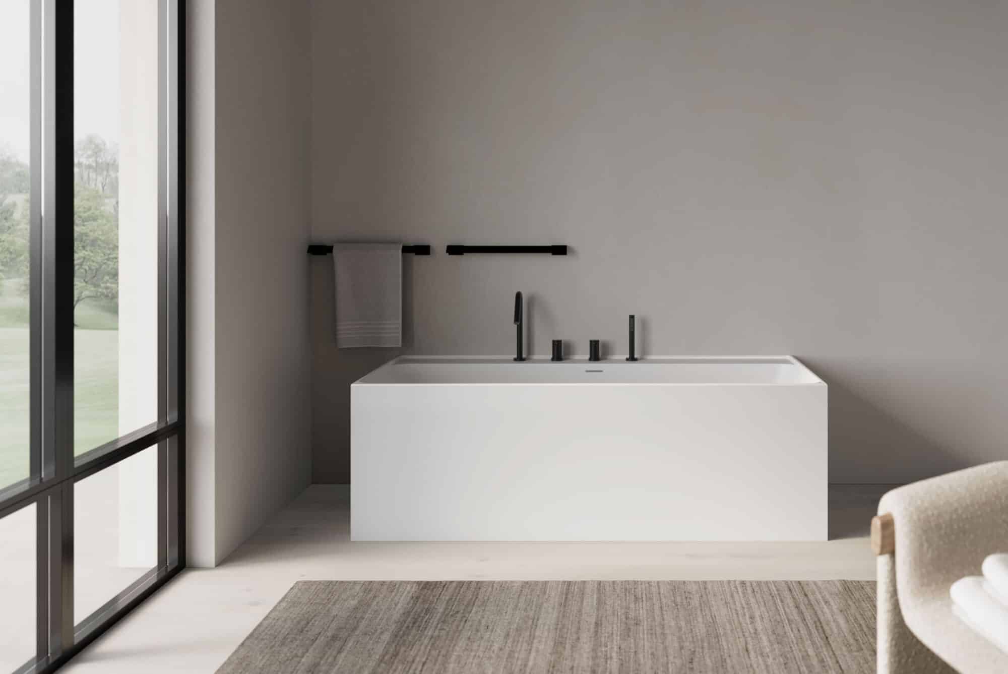 Rimini - On wall badekar - 160×80 - Image 2