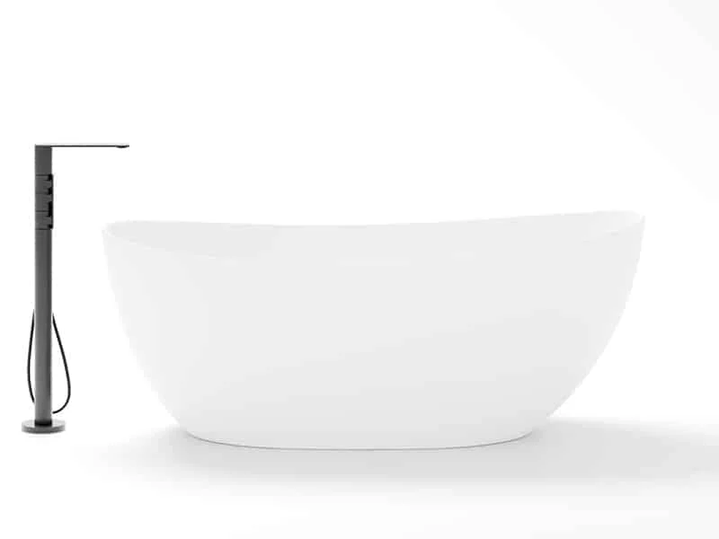 Rossella - Fritstående badekar - 158 × 77 cm - Image 4