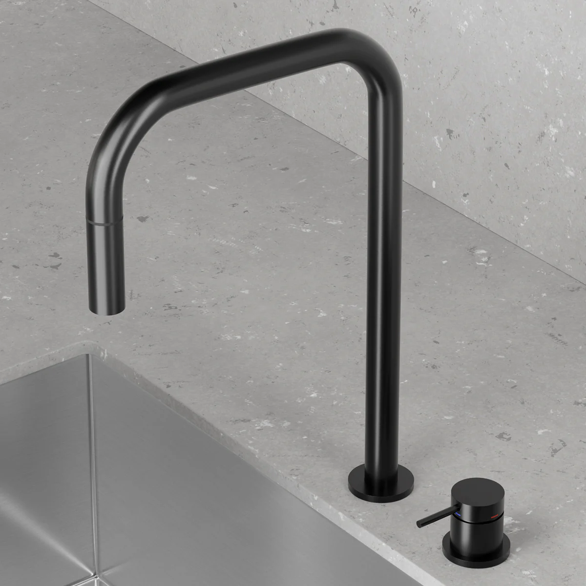 Scandtap Harmonized K2P Square køkkenarmatur - Image 7