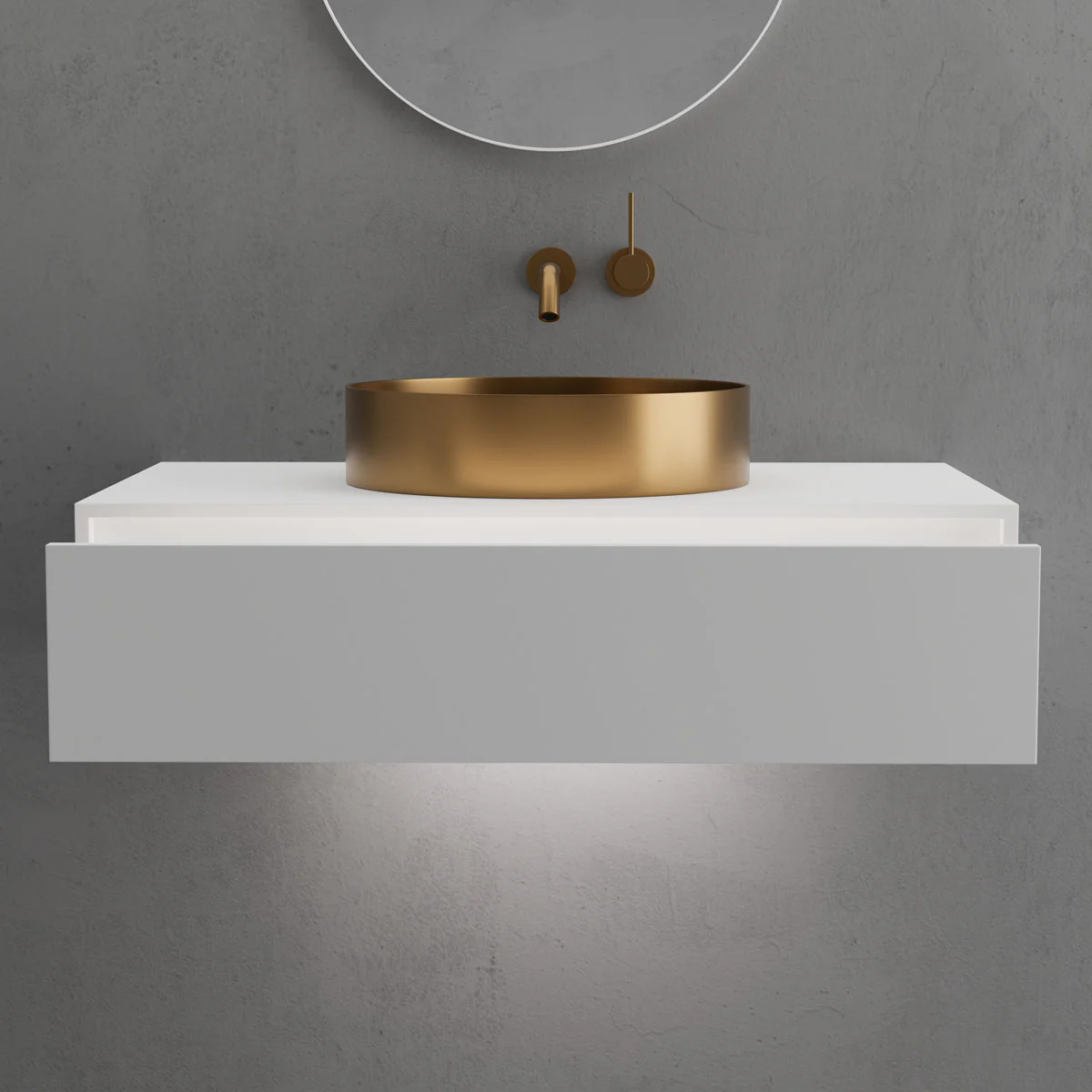 Scandtap S800 badmøbel i Solid Surface - Image 3