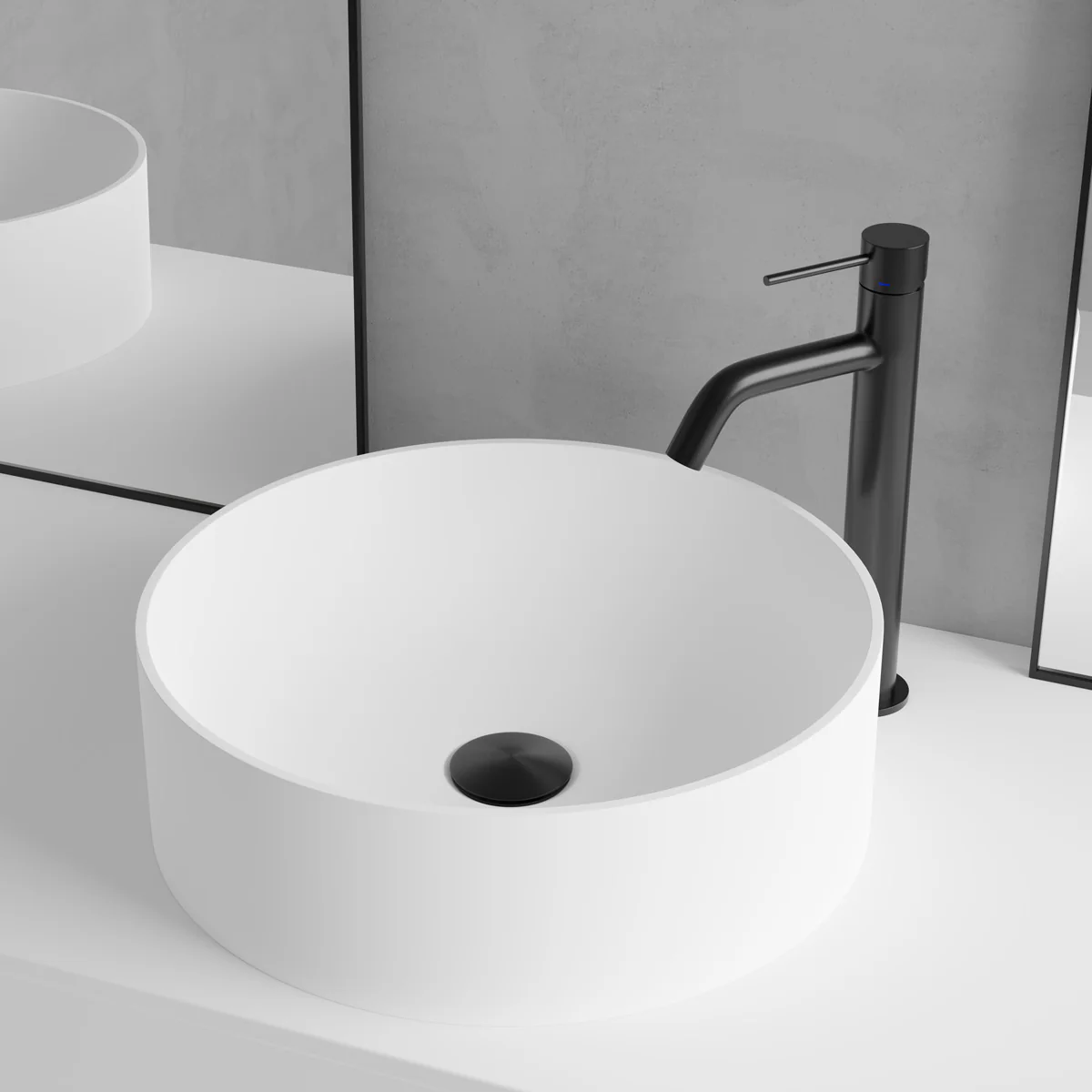 Scandtap Solid R2 fritstående håndvask