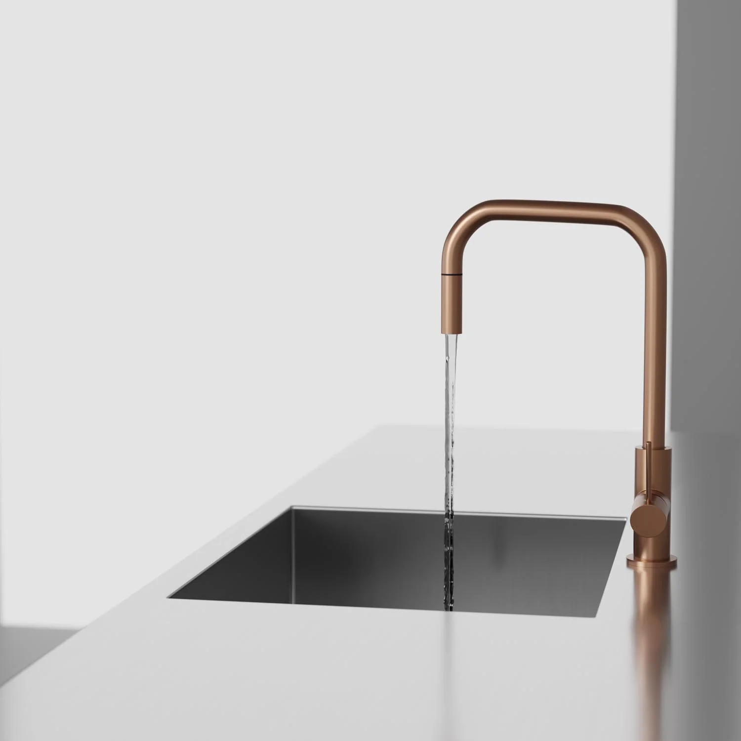 Scandtap Steel Accent Square køkkenarmatur - Image 6