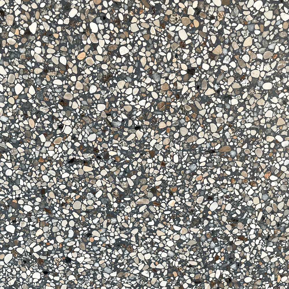 Terrazzo 9020 med gråligt og naturfarvet mix Sokkelkant - Image 5