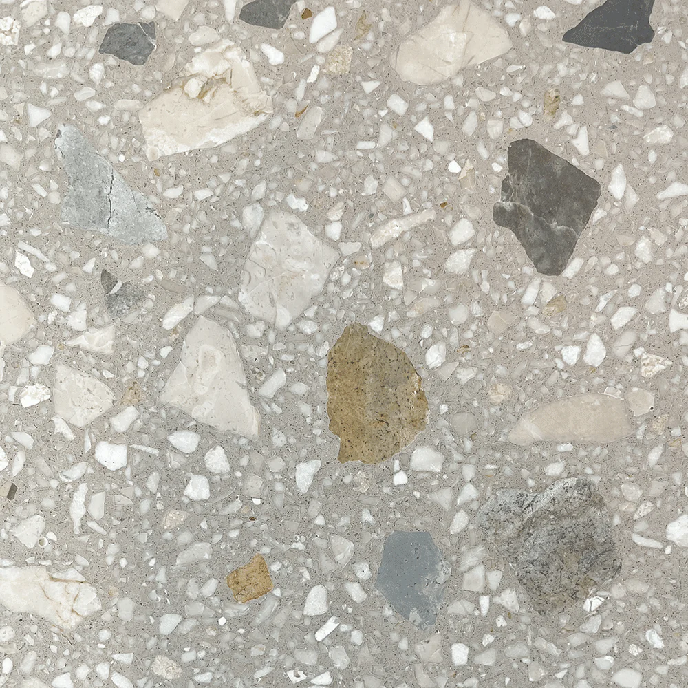 Terrazzo Classico 2.S med lyst, koldt mix Sokkelkant - Image 2