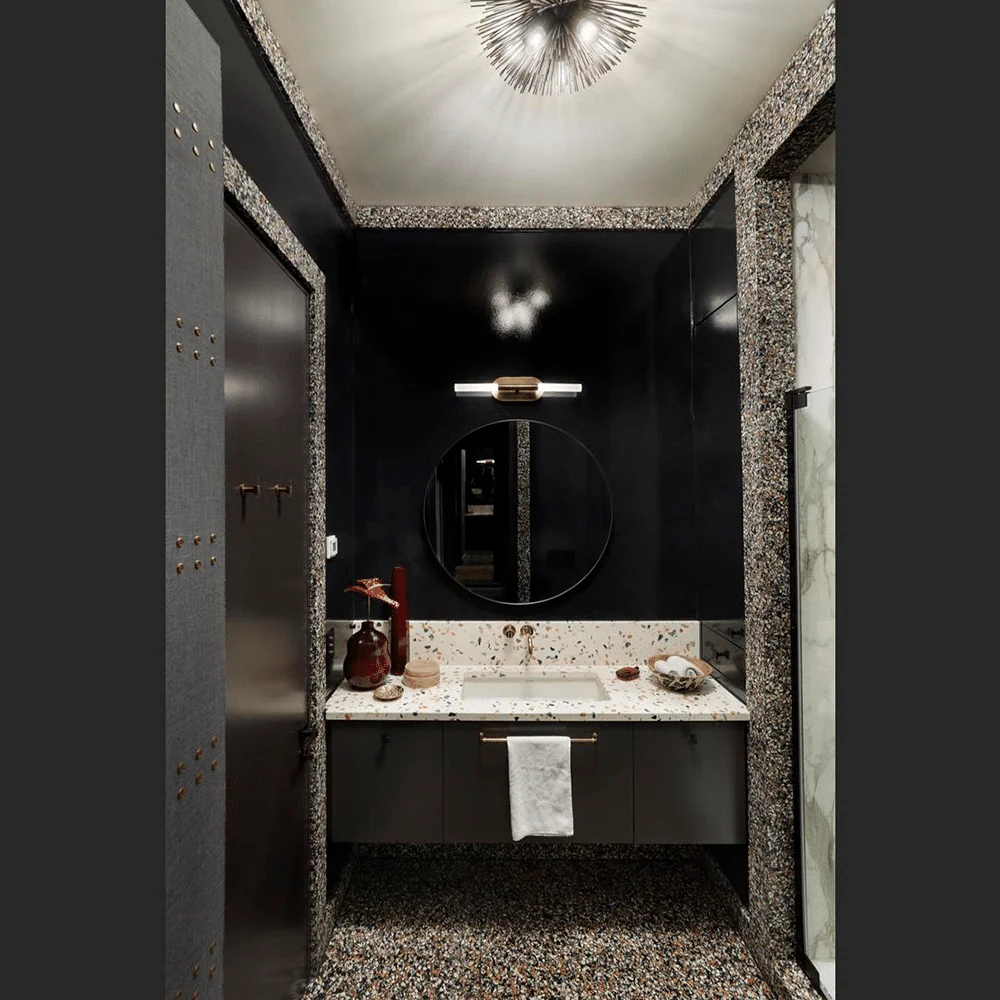 Terrazzo Classico 3.So med mørkt, hvidt og varmt mix - Image 3
