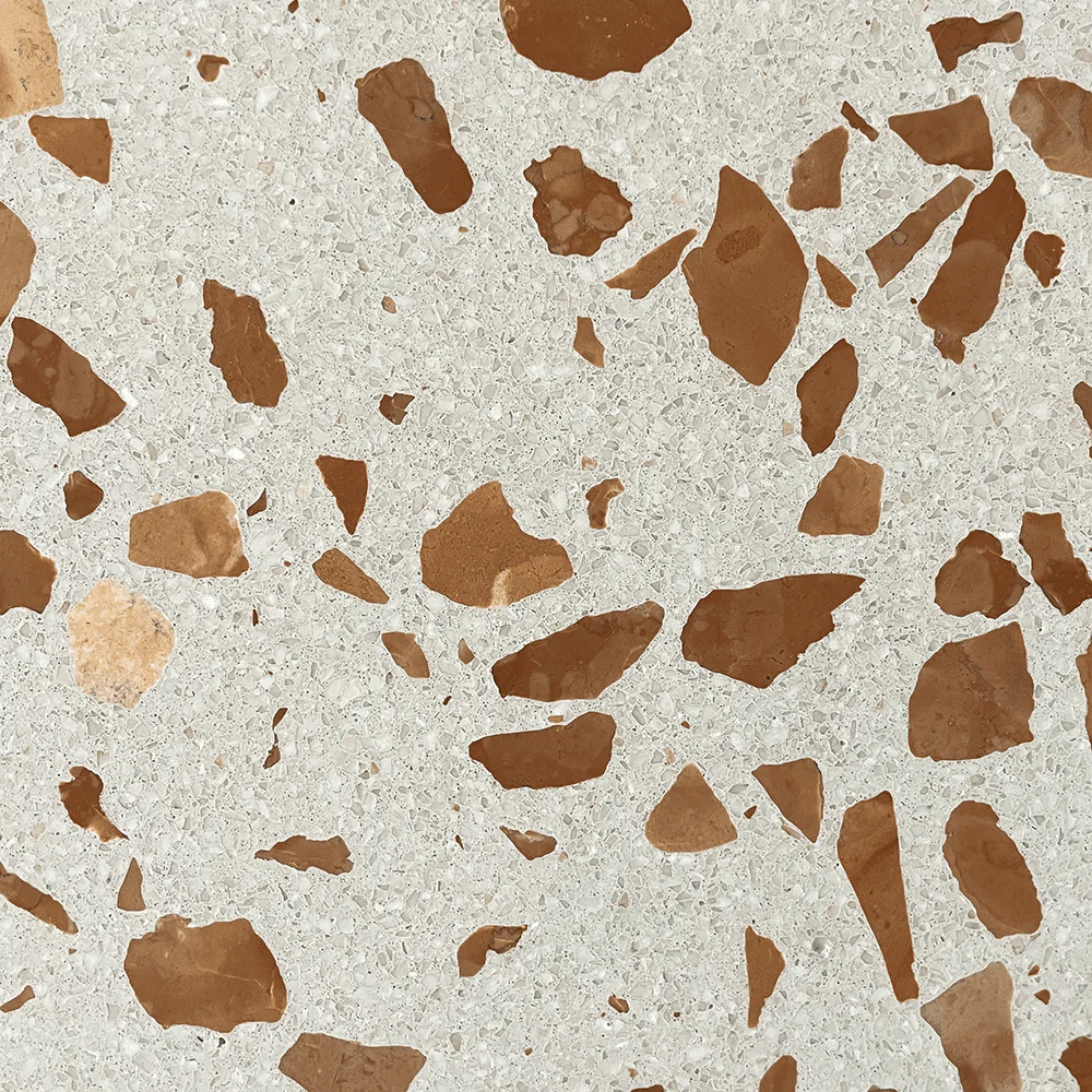 Terrazzo Raw 060 med brune sten - Image 2