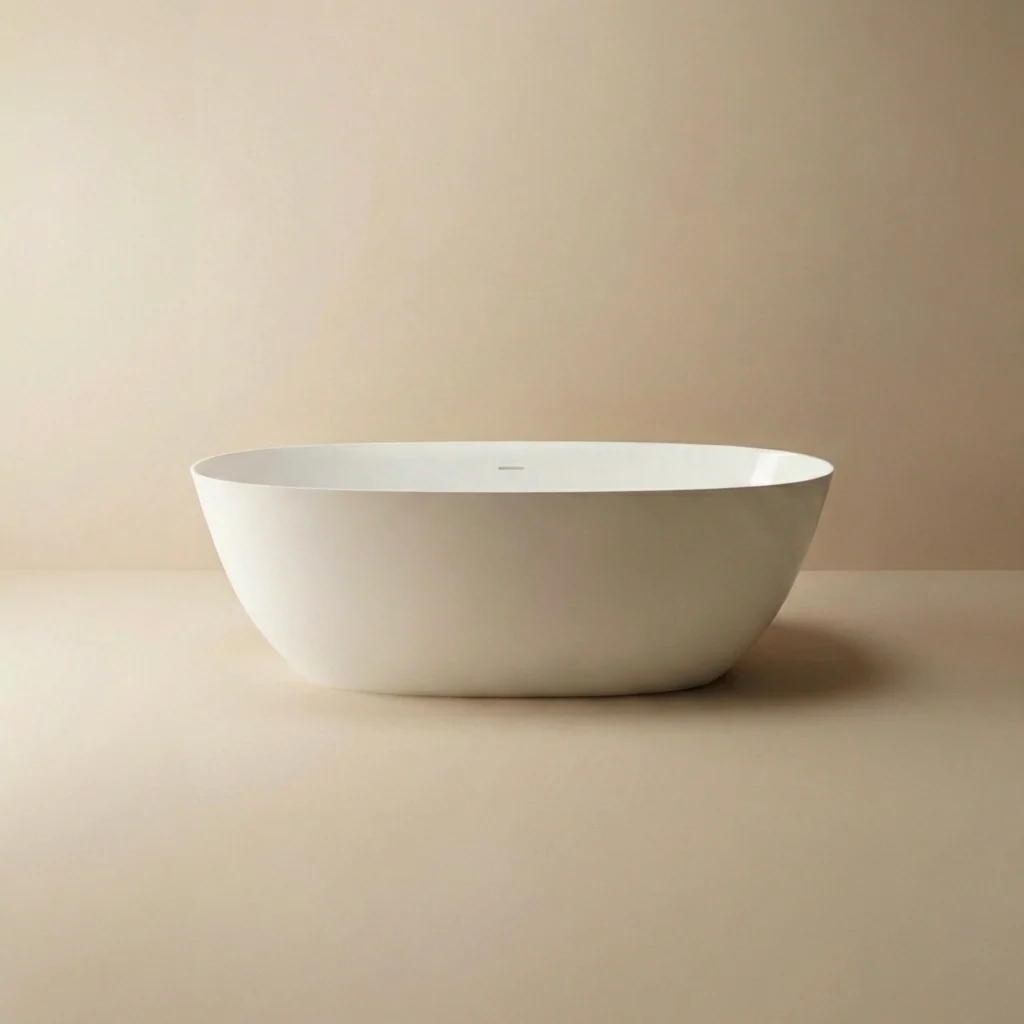 Zefir Medium - Fristående badekar 170 x 75 - Image 4